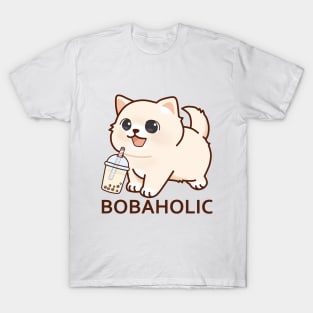 Bobaholic Kitten! T-Shirt